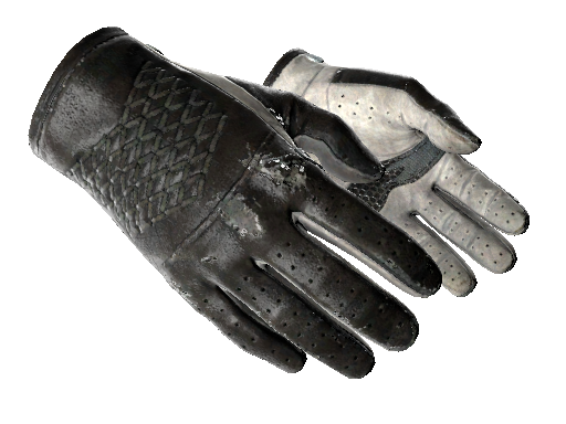★ Driver Gloves | Black Tie (Well-Worn) - Gloves