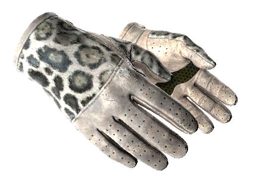 ★ Driver Gloves | Snow Leopard (Well-Worn) - Gloves