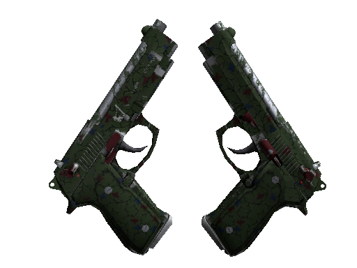 Dual Berettas | Briar (Field-Tested) - Consumer Grade - Weapon - from The Cobblestone Collection