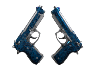 Dual Berettas | Cobalt Quartz