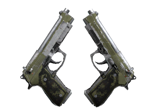 Dual Berettas | Colony (Battle-Scarred) - Consumer Grade - Weapon - from The Train Collection