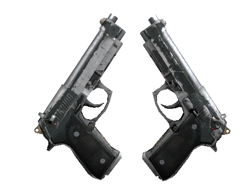 Dual Berettas | Contractor (Battle-Scarred) - Consumer Grade - Weapon - from The Safehouse Collection