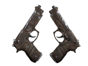 Dual Berettas | Drift Wood