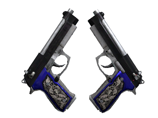 Dual Berettas | Duelist (Minimal Wear) - Restricted - Weapon - from The Chop Shop Collection