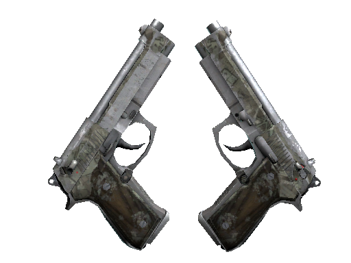 Dual Berettas | Heist (Battle-Scarred) - Consumer Grade - Weapon - from The Havoc Collection