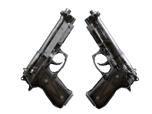 Dual Berettas | Oil Change (Battle-Scarred) - Consumer Grade - Weapon - from The 2021 Vertigo Collection