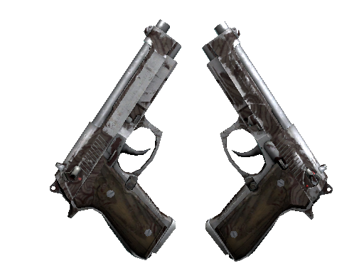 Dual Berettas | Pyre (Battle-Scarred) - Industrial Grade - Weapon - from The Norse Collection