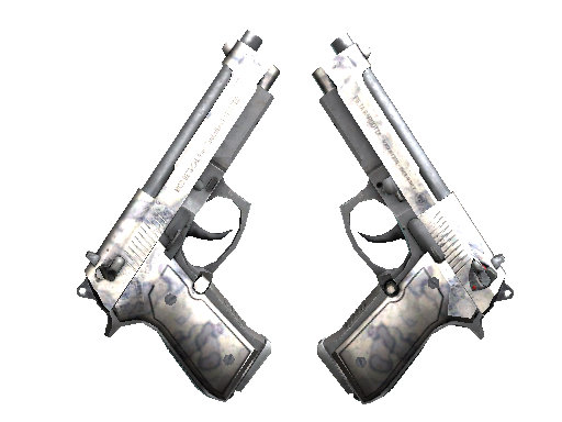 Dual Berettas | Stained (Field-Tested) - Industrial Grade - Weapon - from The Italy Collection