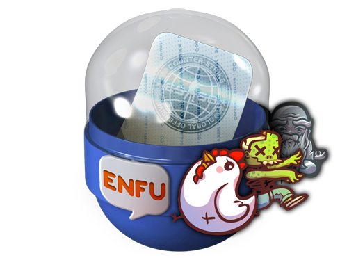 Enfu Sticker Capsule - Container - from Enfu Sticker Capsule