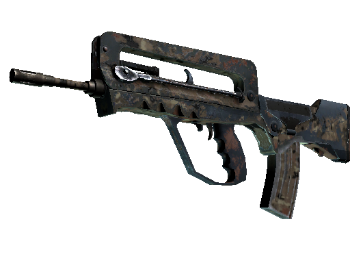FAMAS | CaliCamo (Battle-Scarred) - Industrial Grade - Weapon - from The 2021 Mirage Collection