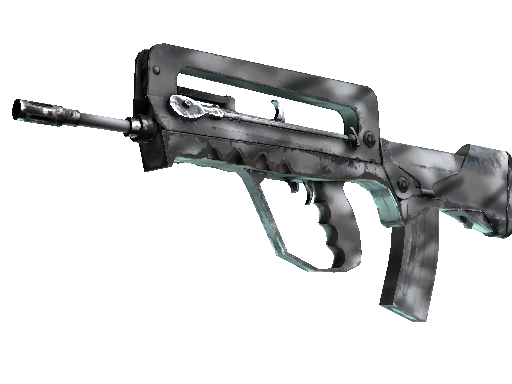 FAMAS | Contrast Spray (Well-Worn) - Consumer Grade - Weapon - from The Office Collection