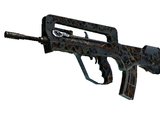FAMAS | Crypsis (Battle-Scarred) - Mil-Spec - Weapon - from The Prisma Collection