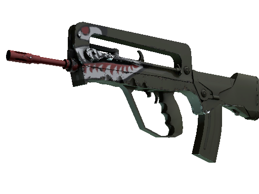 FAMAS | Spitfire (Minimal Wear) - Restricted - Weapon - from The Alpha Collection