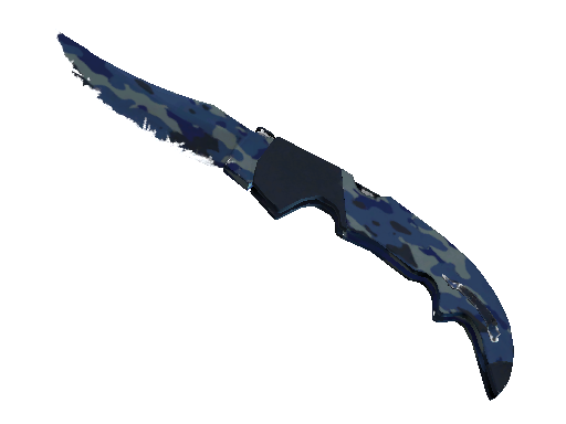 ★ Falchion Knife | Bright Water (Well-Worn) - Covert - Knife - from The Falchion Collection