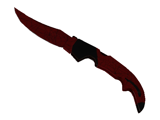 ★ Falchion Knife | Crimson Web (Minimal Wear) - Covert - Knife - from The Falchion Collection