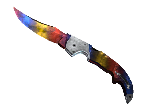 ★ Falchion Knife | Marble Fade (Minimal Wear) - Covert - Knife - from The Falchion Collection