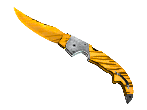 ★ Falchion Knife | Tiger Tooth (Factory New) - Covert - Knife - from The Falchion Collection