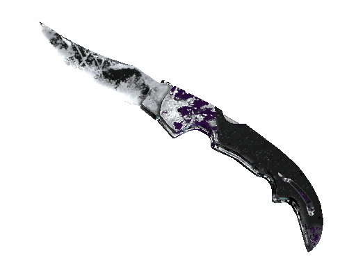 ★ Falchion Knife | Ultraviolet (Battle-Scarred) - Covert - Knife - from The Falchion Collection