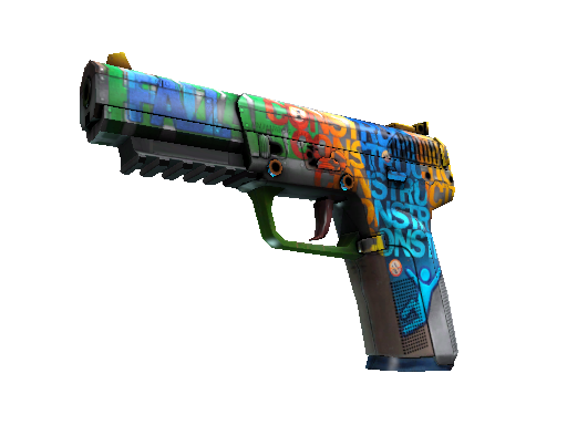 Five-SeveN | Fall Hazard (Factory New) - Classified - Weapon - from The 2021 Vertigo Collection