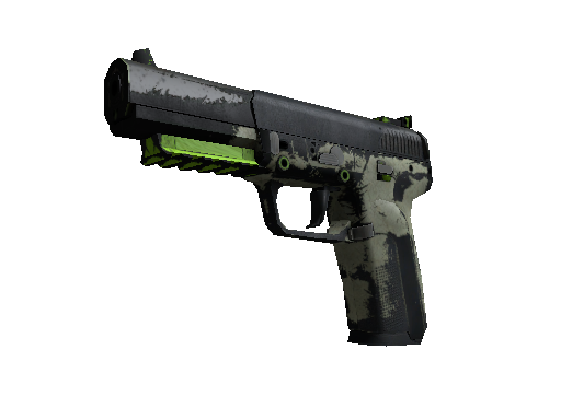 Five-SeveN | Hot Shot (Battle-Scarred) - Industrial Grade - Weapon - from The Cache Collection