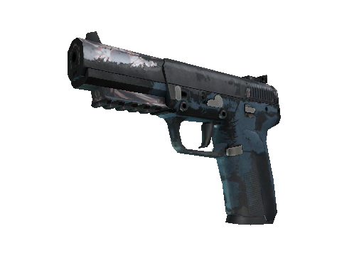 Five-SeveN | Nightshade (Battle-Scarred) - Mil-Spec - Weapon - from The eSports 2013 Winter Collection