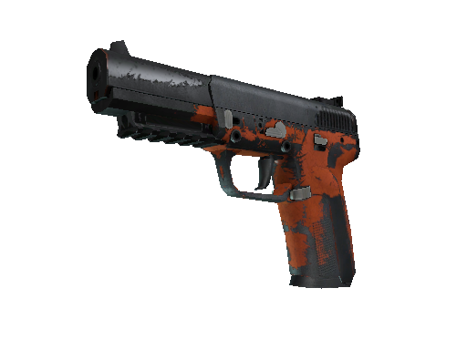 Five-SeveN | Nitro (Battle-Scarred) - Mil-Spec - Weapon - from The Chop Shop Collection