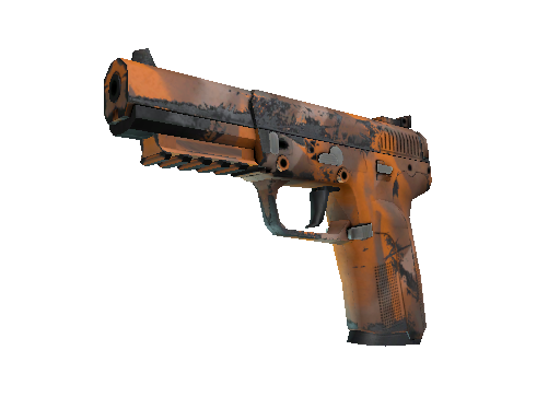 Five-SeveN | Orange Peel (Field-Tested) - Industrial Grade - Weapon - from The Dust 2 Collection