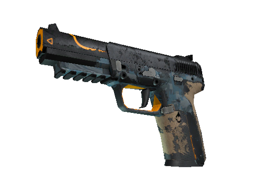 Five-SeveN | Triumvirate (Battle-Scarred) - Restricted - Weapon - from The Wildfire Collection