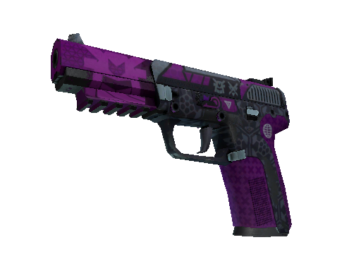 Five-SeveN | Violent Daimyo (Well-Worn) - Mil-Spec - Weapon - from The Gamma Collection