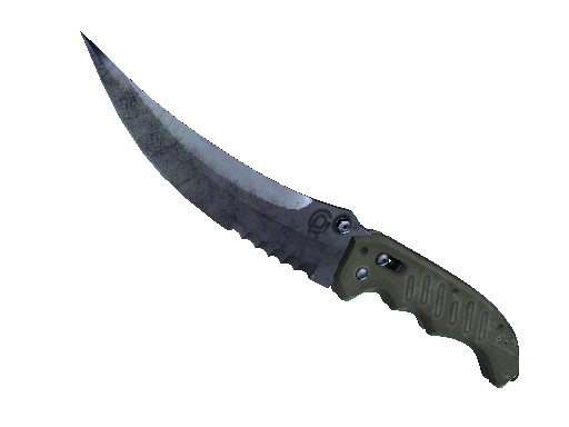 ★ Flip Knife | Blue Steel (Minimal Wear) - Covert - Knife