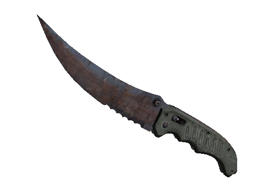 ★ Flip Knife | Rust Coat (Well-Worn) - Covert - Knife