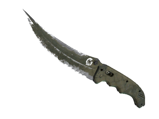 ★ Flip Knife | Safari Mesh (Battle-Scarred) - Covert - Knife