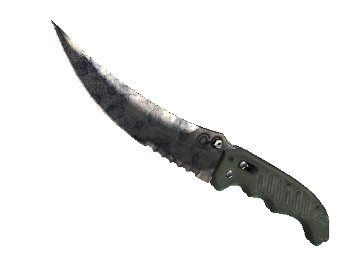 ★ Flip Knife | Stained (Battle-Scarred) - Covert - Knife