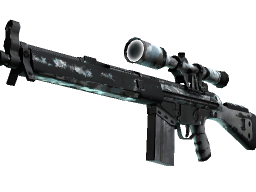 G3SG1 | Arctic Camo (Battle-Scarred) - Industrial Grade - Weapon - from The Office Collection