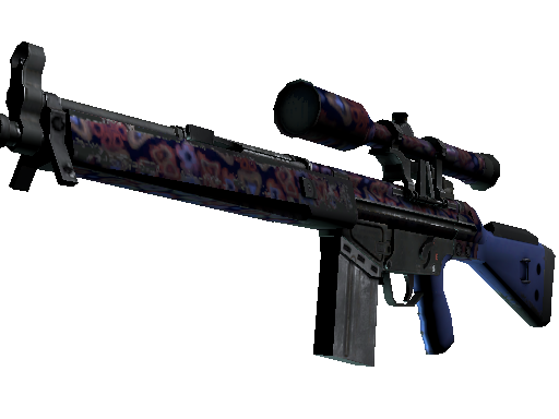 G3SG1 | Violet Murano (Well-Worn) - Mil-Spec - Weapon - from The Canals Collection