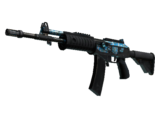 Galil AR | Aqua Terrace (Battle-Scarred) - Mil-Spec - Weapon - from The Rising Sun Collection