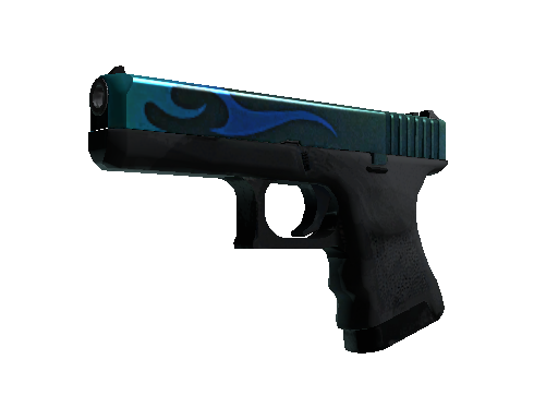 Glock-18 | Bunsen Burner (Well-Worn) - Mil-Spec - Weapon - from The Falchion Collection