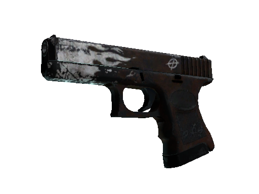 Glock-18 | Oxide Blaze (Battle-Scarred) - Mil-Spec - Weapon - from The Danger Zone Collection