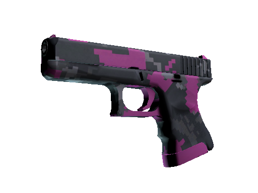 Glock-18 | Pink DDPAT (Minimal Wear) - Restricted - Weapon - from The 2021 Mirage Collection