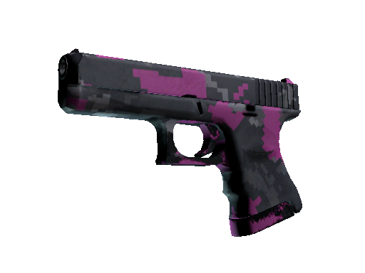 Glock-18 | Pink DDPAT (Well-Worn) - Restricted - Weapon - from The 2021 Mirage Collection