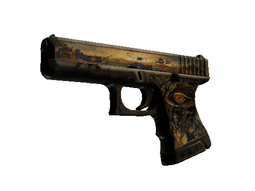 Glock-18 | Ramese's Reach (Battle-Scarred) - Restricted - Weapon - from The Anubis Collection