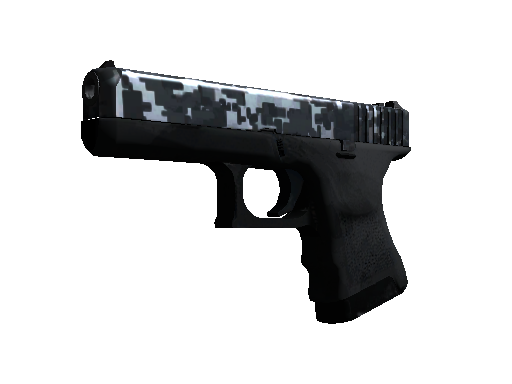 Glock-18 | Steel Disruption (Minimal Wear) - Restricted - Weapon - from The eSports 2014 Summer Collection