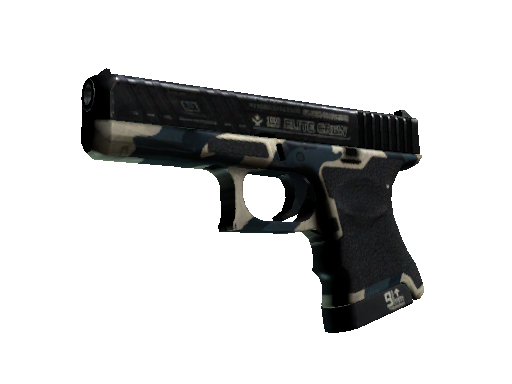 Glock-18 | Winterized (Battle-Scarred) - Mil-Spec - Weapon - from The Recoil Collection