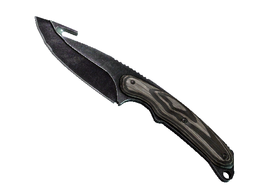 ★ Gut Knife | Black Laminate (Factory New) - Covert - Knife