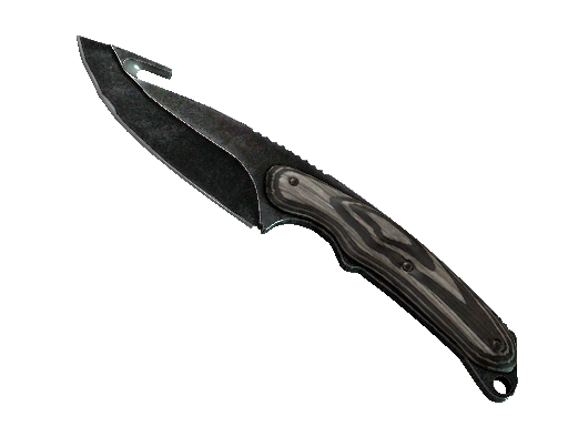 ★ Gut Knife | Black Laminate (Field-Tested) - Covert - Knife
