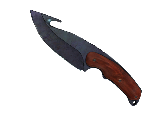 ★ Gut Knife | Blue Steel (Well-Worn) - Covert - Knife