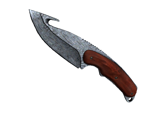 ★ Gut Knife | Damascus Steel (Well-Worn) - Covert - Knife