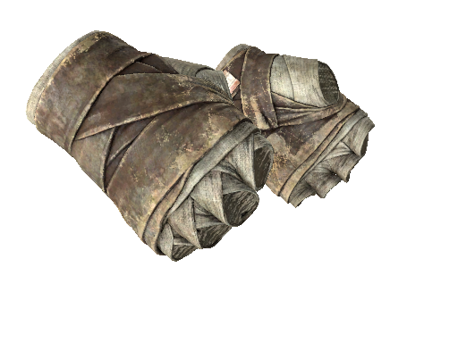 ★ Hand Wraps | Leather (Battle-Scarred) - Gloves