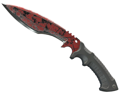 ★ Kukri Knife | Crimson Web (Battle-Scarred) - Covert - Knife - from The Kilowatt Collection