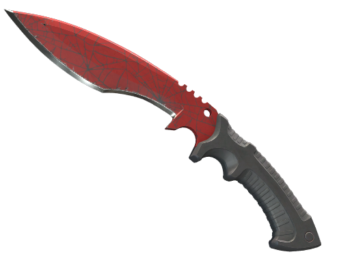 ★ Kukri Knife | Crimson Web (Well-Worn) - Covert - Knife - from The Kilowatt Collection